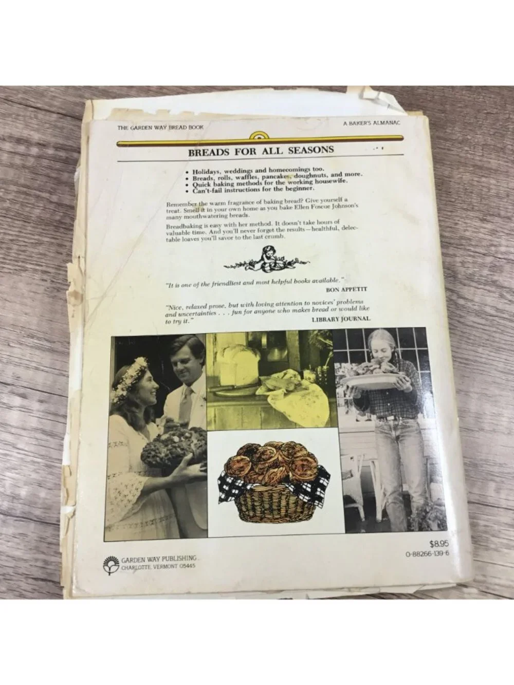 Garden Way Publishing contains recipes